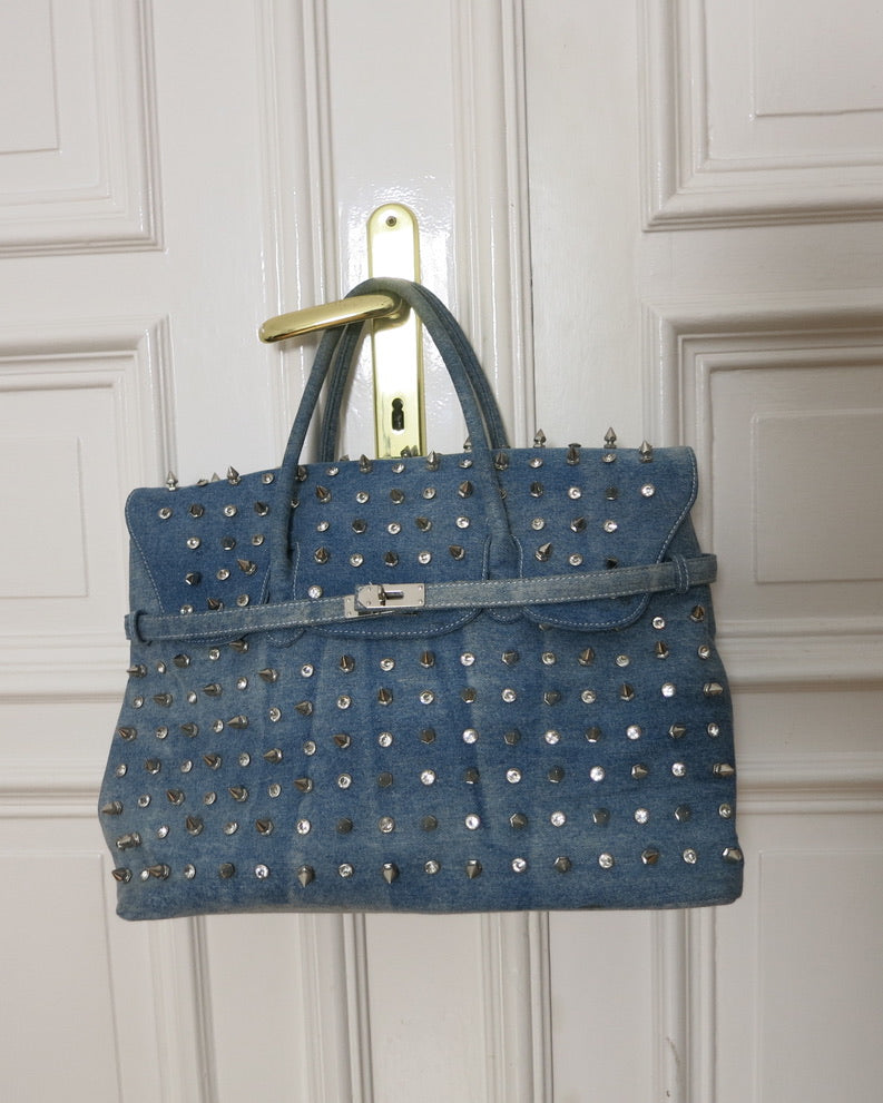 Denim "birkin"