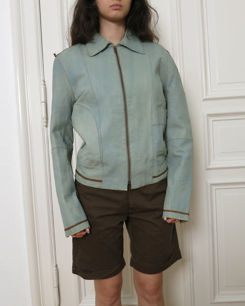 Collection Privee leather jacket