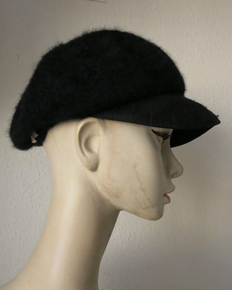 Alberta Ferretti angora cap