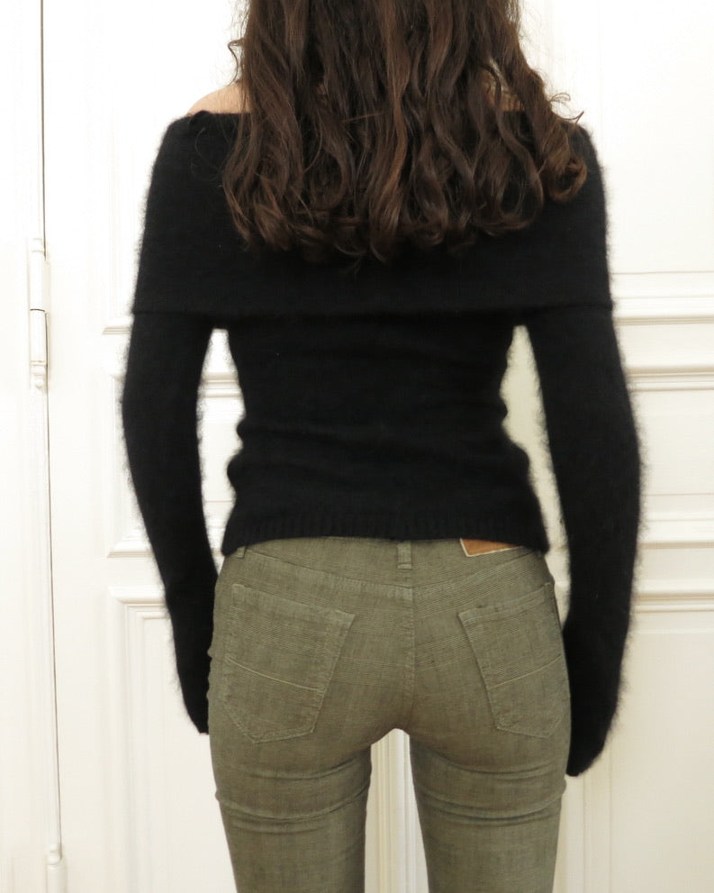 Alessandro dell'Acqua angora sweater