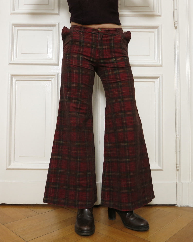 Tartan flares