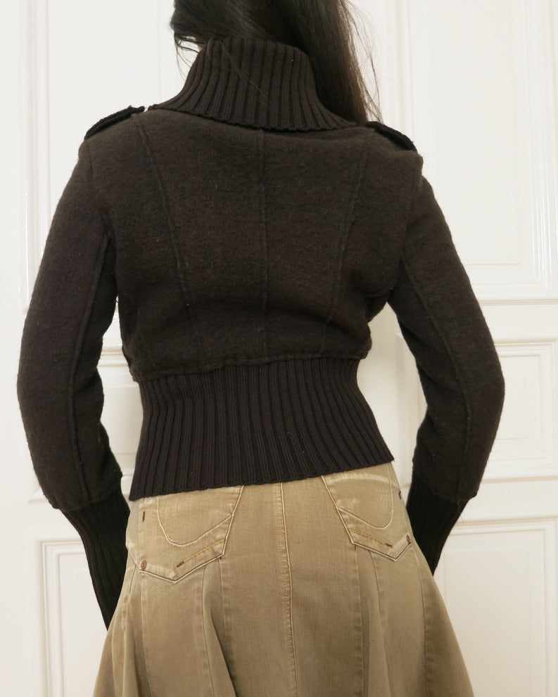 Felted winter jacket