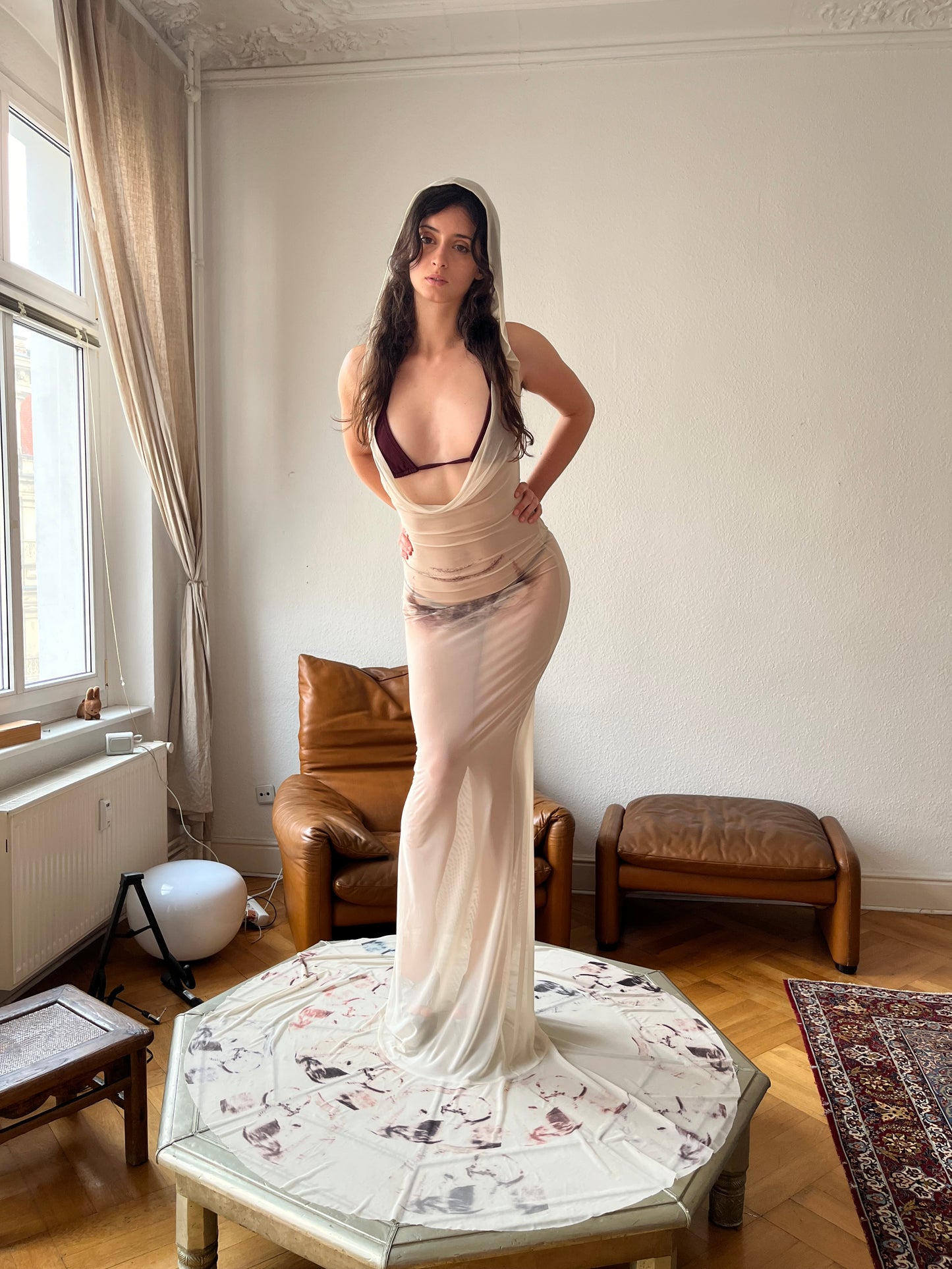 ex-myszka "BIRTH" maxi dress
