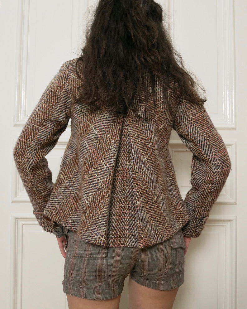 Tweedy wool jacket