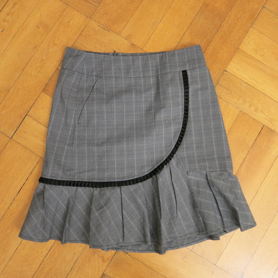 Sportmax check midiskirt