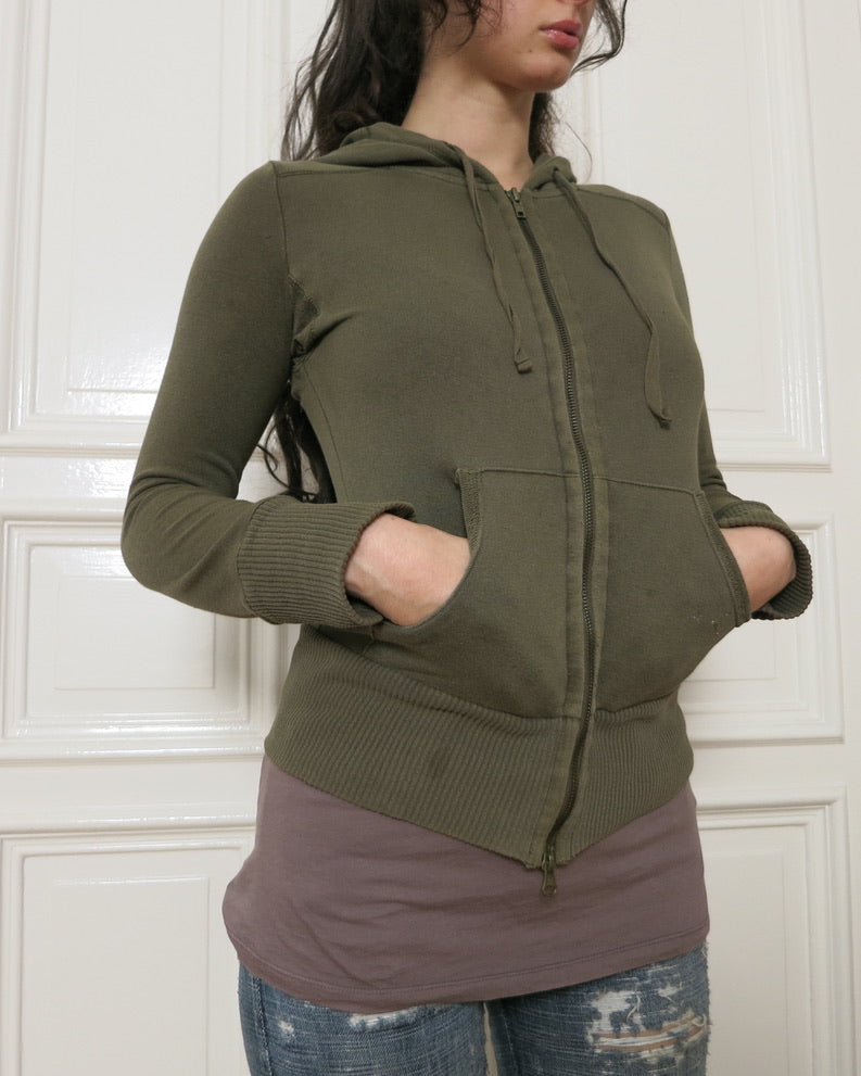 Cropped hoodie