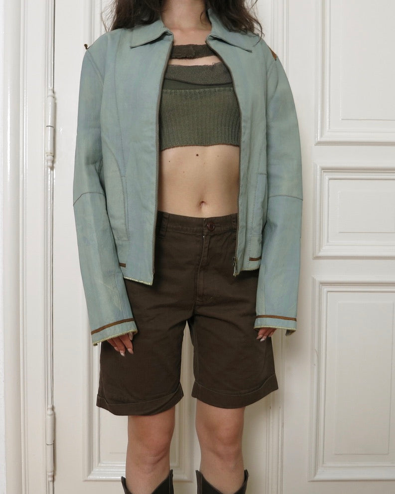 Collection Privee leather jacket