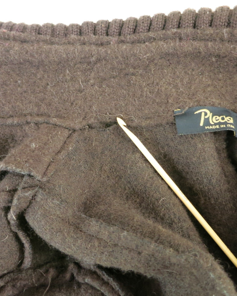 Felted winter jacket