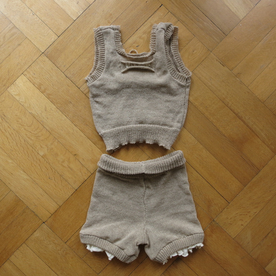 eithne padraigin ni bhraonain - crop top and shorts set
