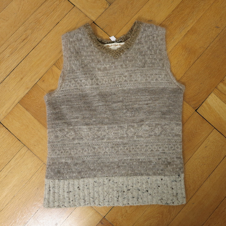 Cosmic Wonder chunky knit vest
