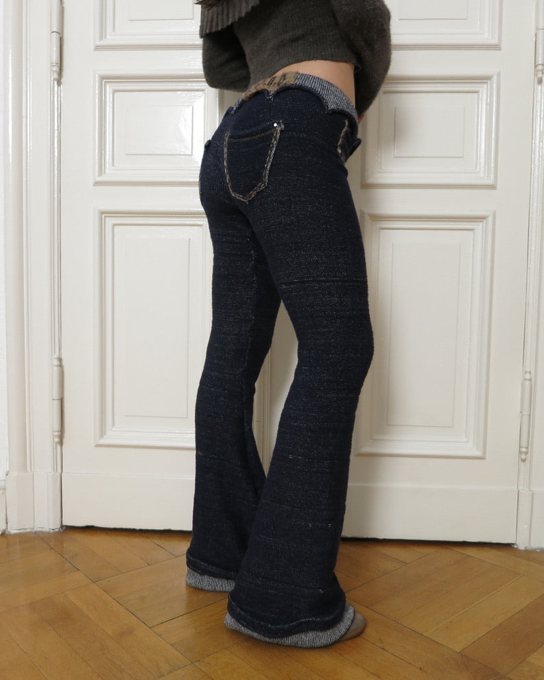 eithne padraigin ni bhraonain flare jeans