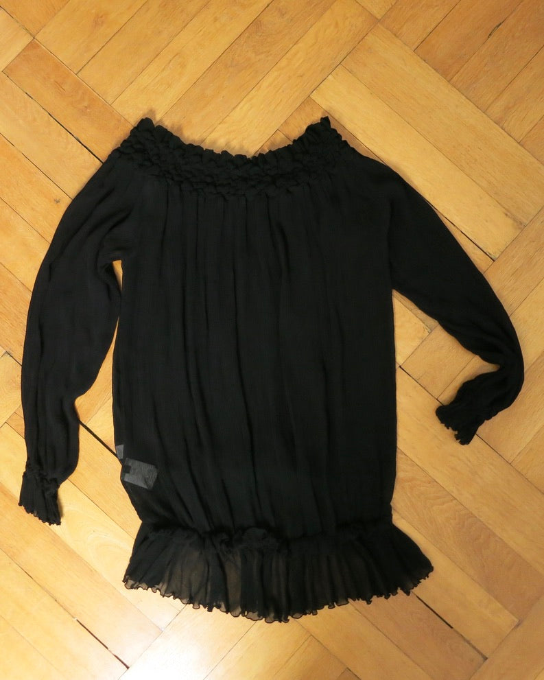 Three Hundred Thirty Days silk blouse