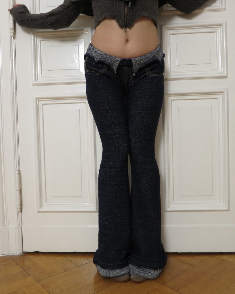 eithne padraigin ni bhraonain flare jeans