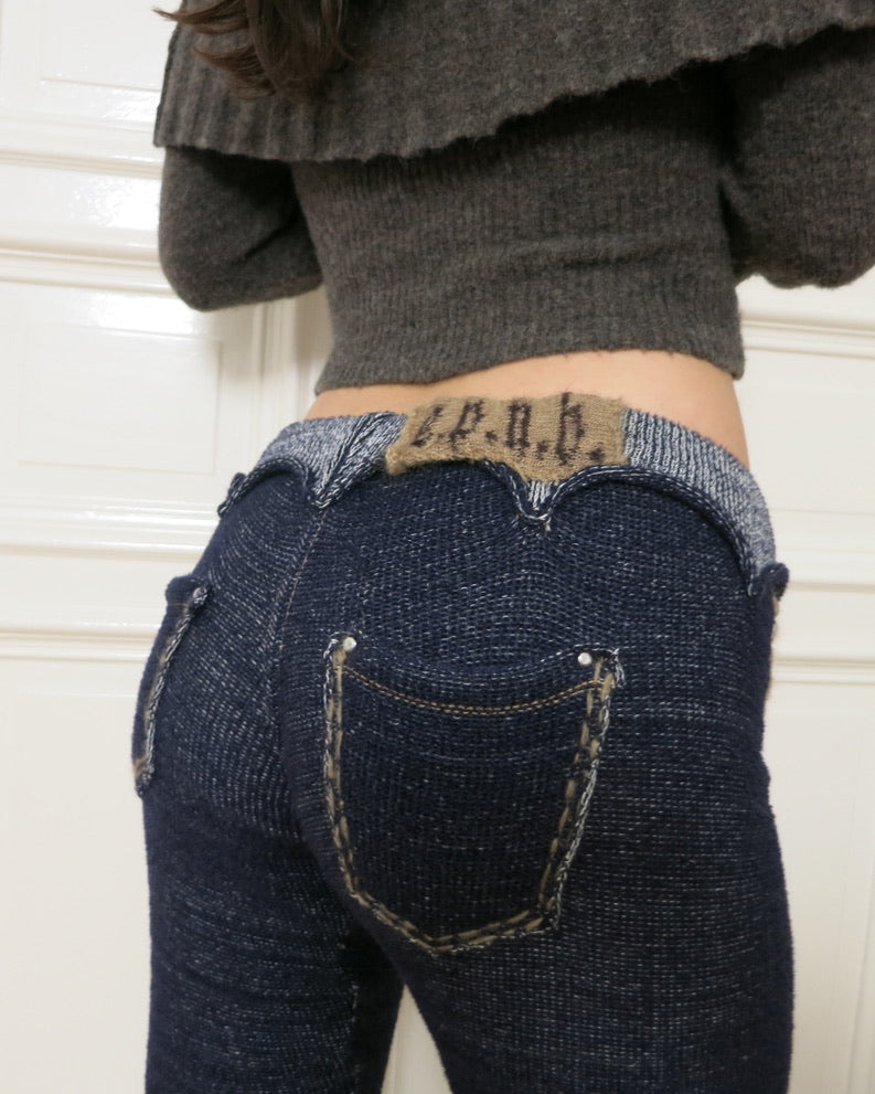 eithne padraigin ni bhraonain flare jeans