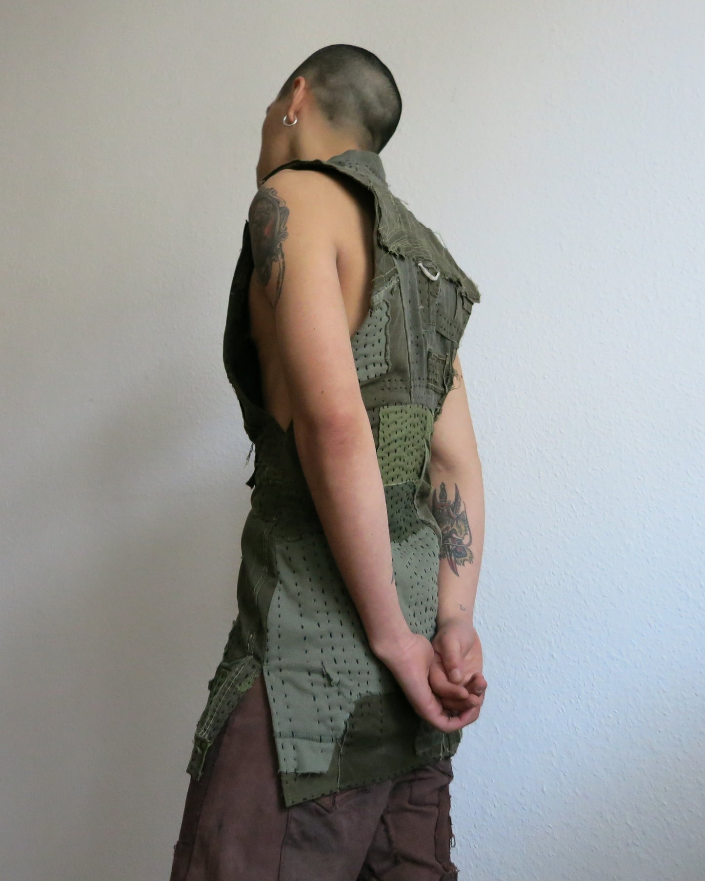 michael remnants vest/dress