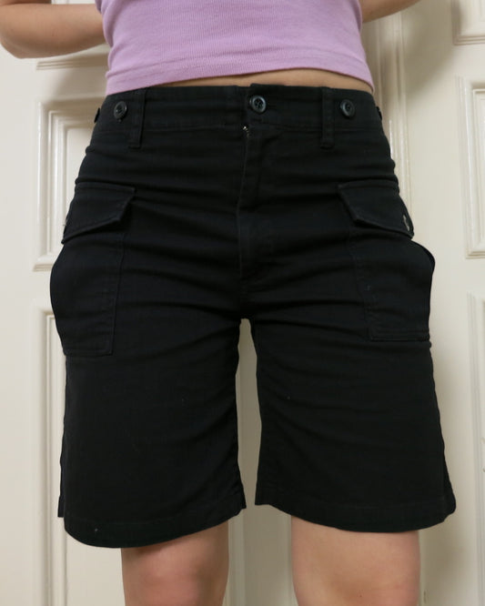 Gomme shorts with butt pocket