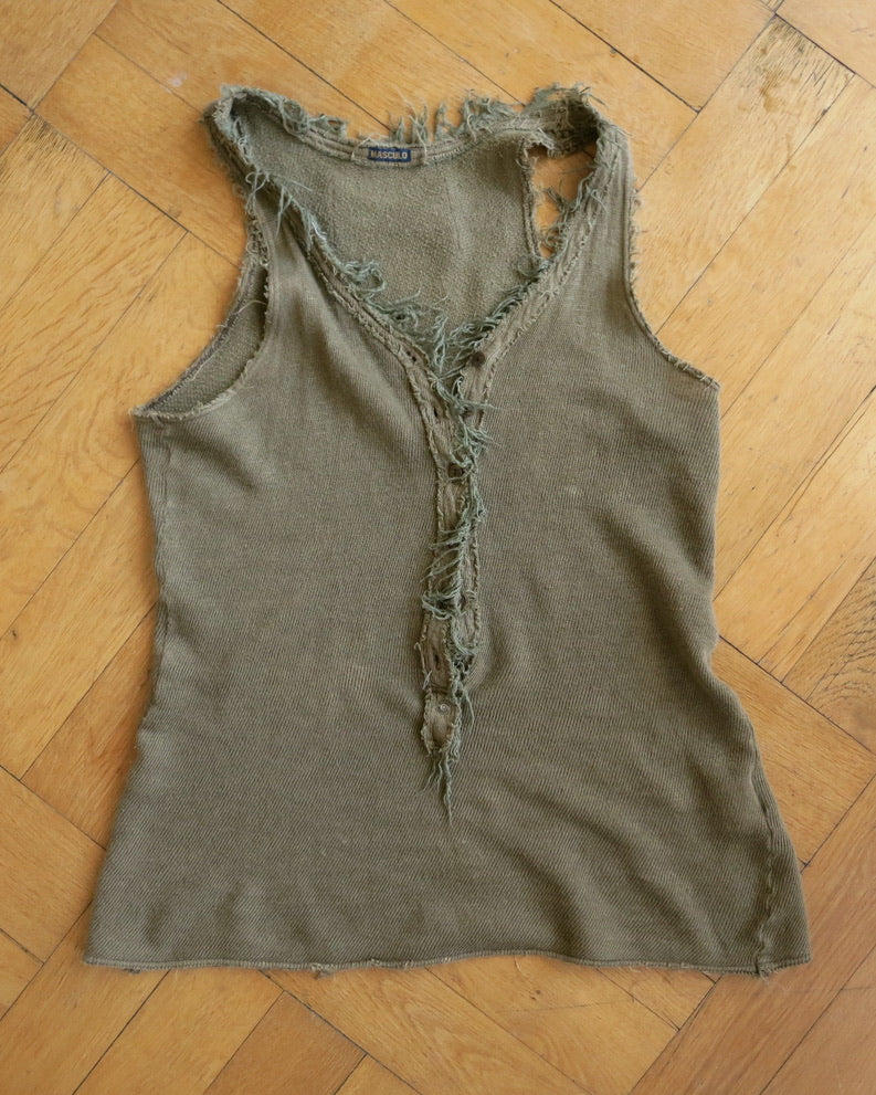 Fringe tank top