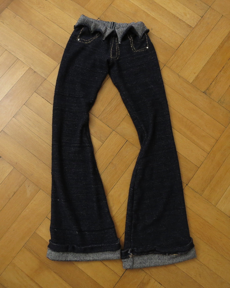 eithne padraigin ni bhraonain flare jeans