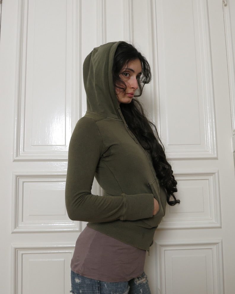 Cropped hoodie