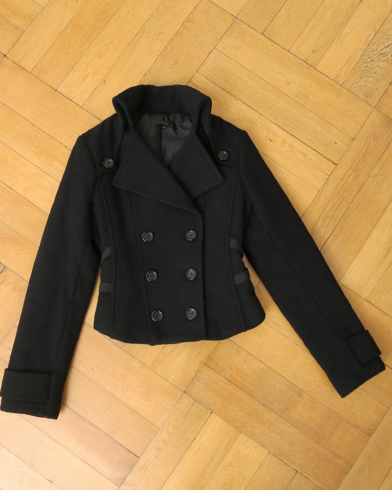 Snatched peacoat
