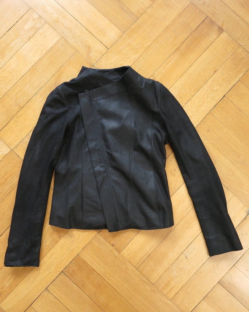 Goat hide jacket
