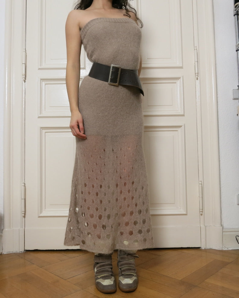 Long mohair skirt/dress