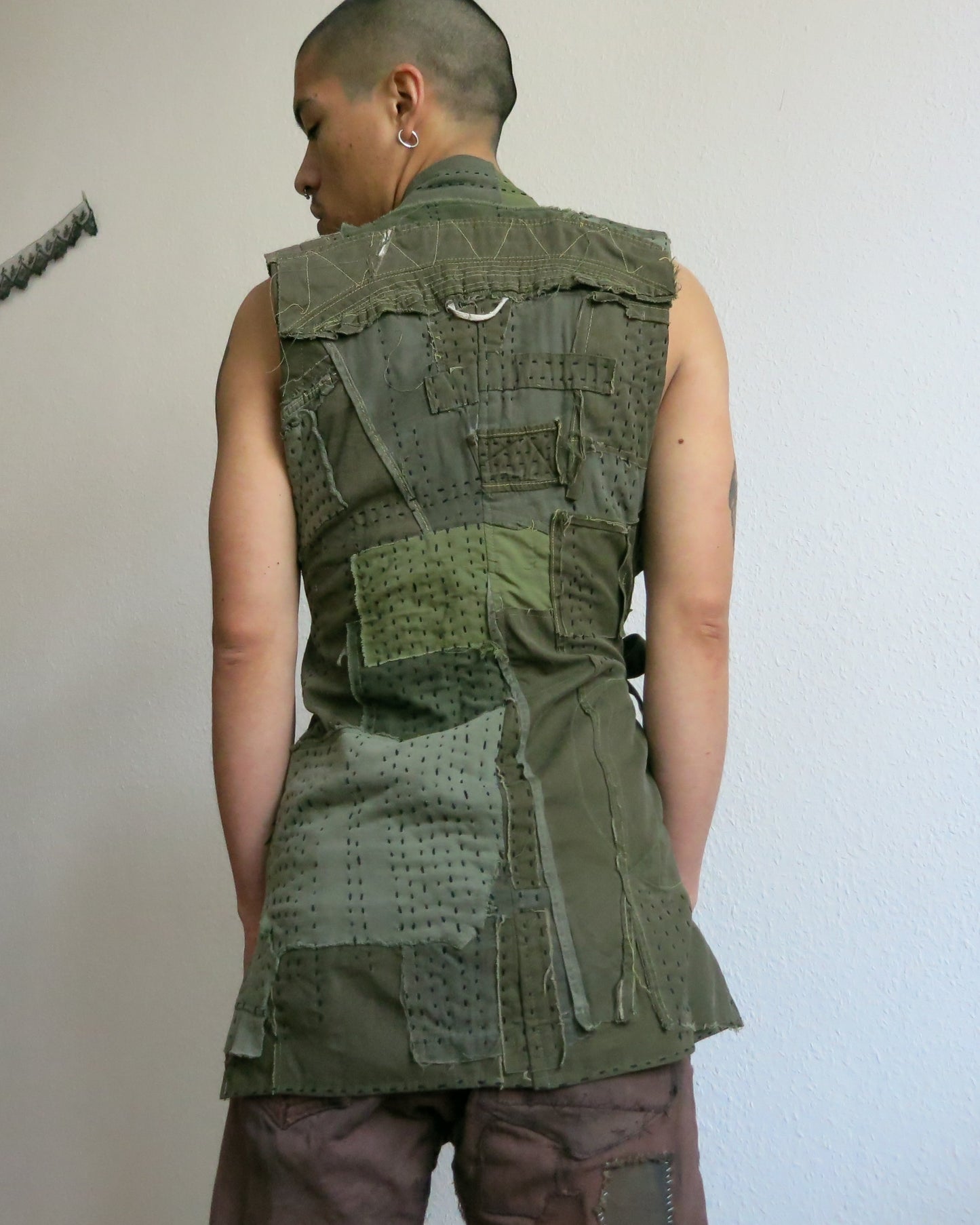 michael remnants vest/dress