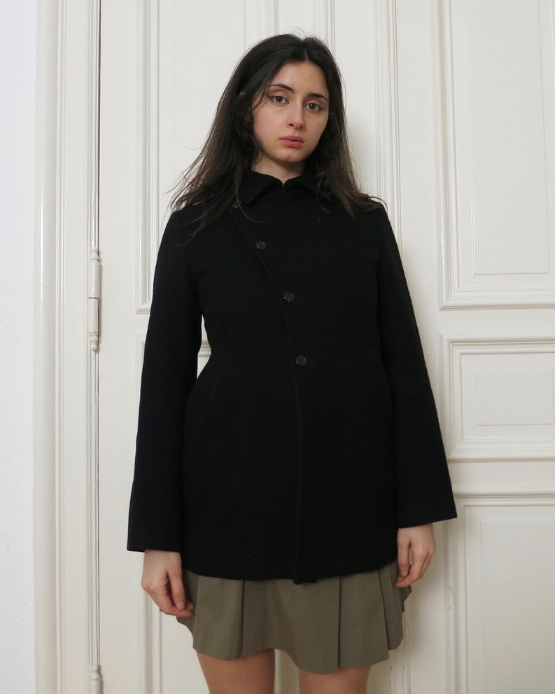 Sunao Kuwahara asymmetrical coat