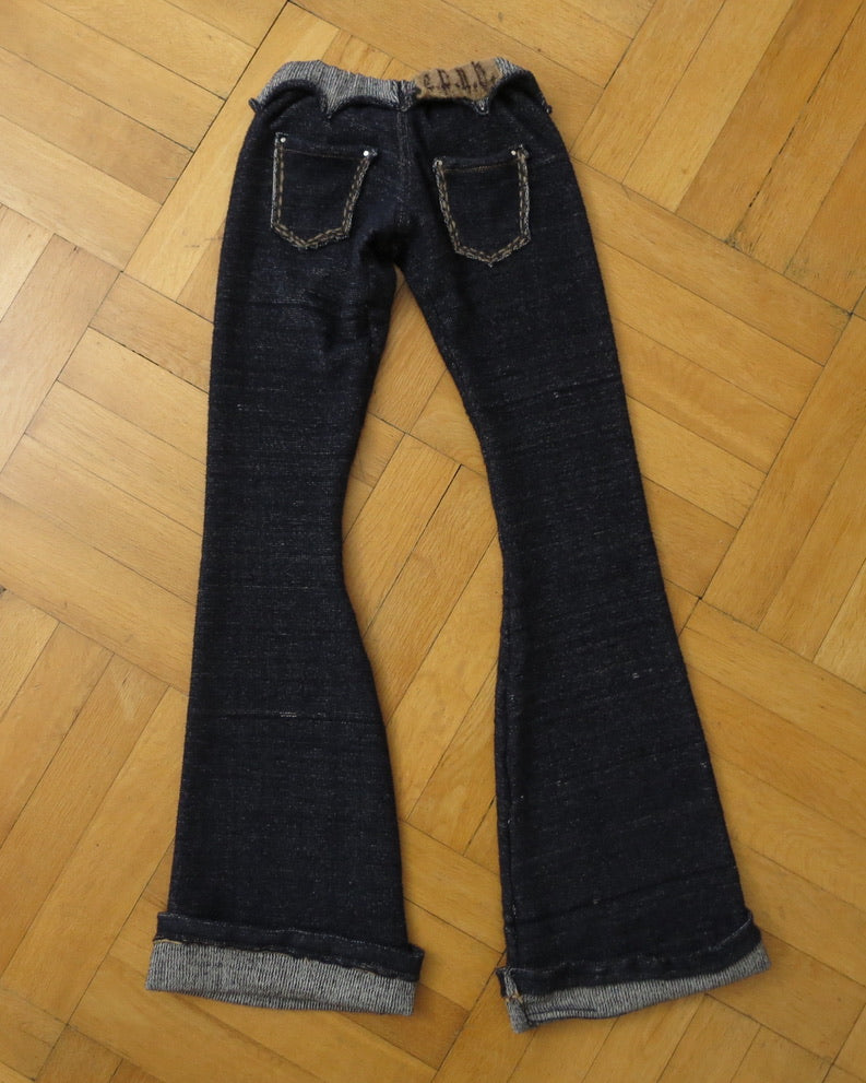 eithne padraigin ni bhraonain flare jeans
