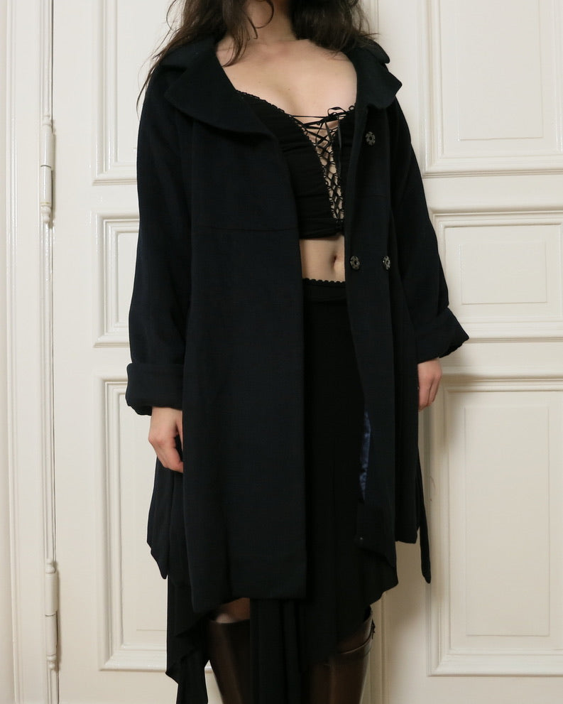 Navy coat from Sportmax