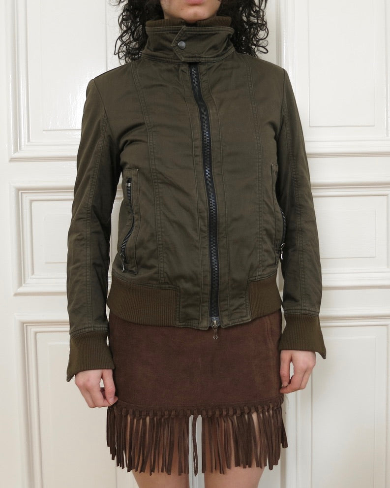 Shellac flight jacket
