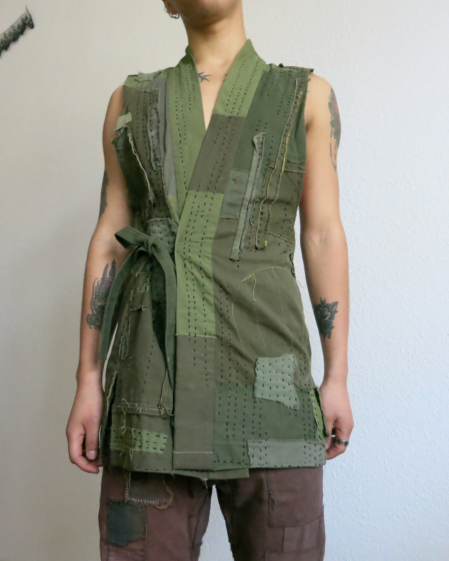 michael remnants vest/dress