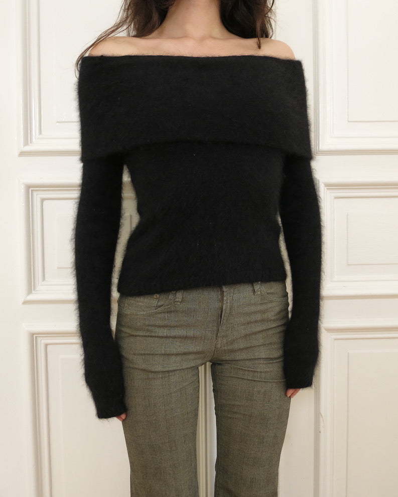 Alessandro dell'Acqua angora sweater