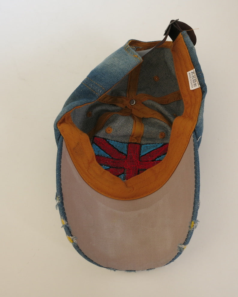 Bedazzled Union Jack cap
