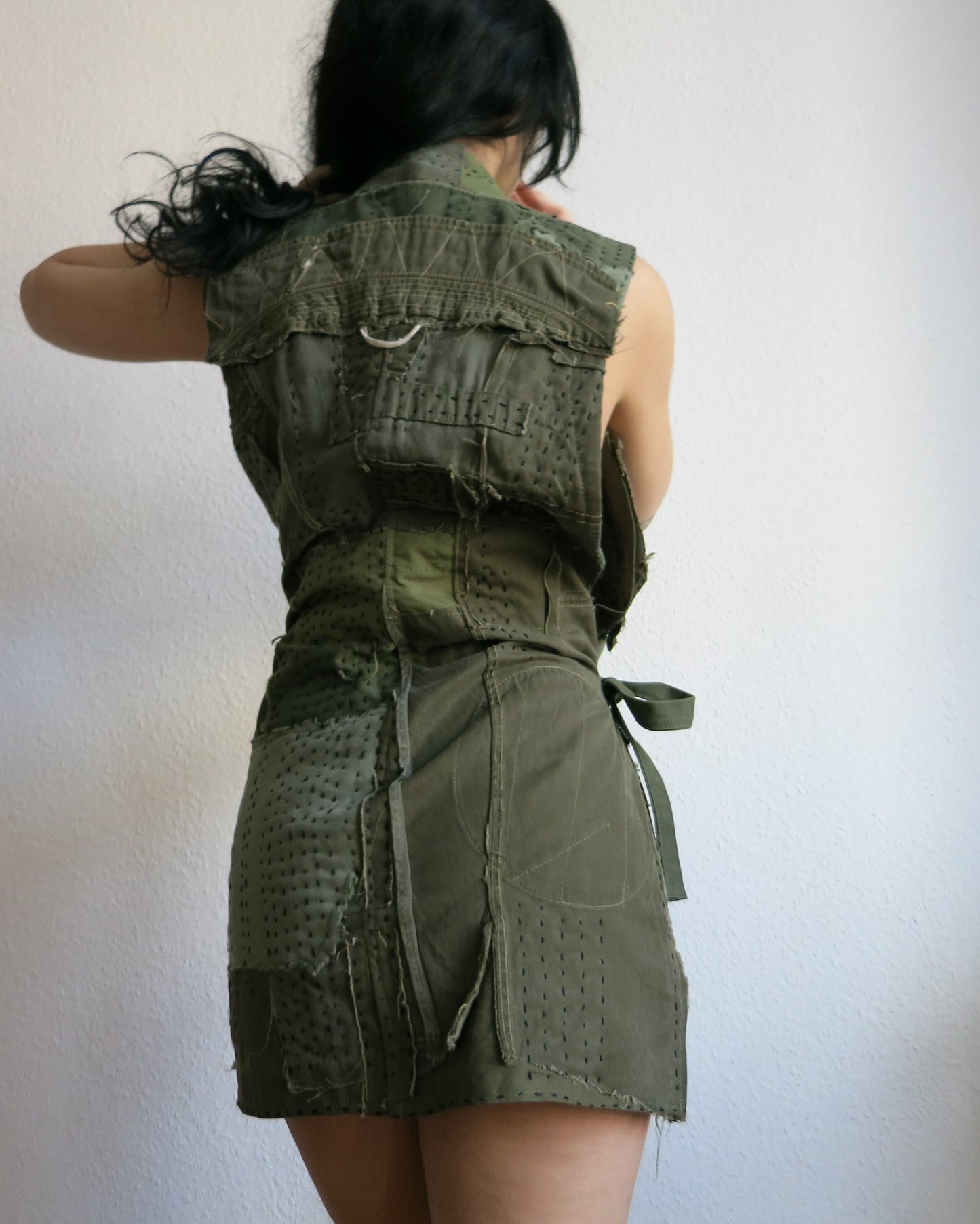 michael remnants vest/dress