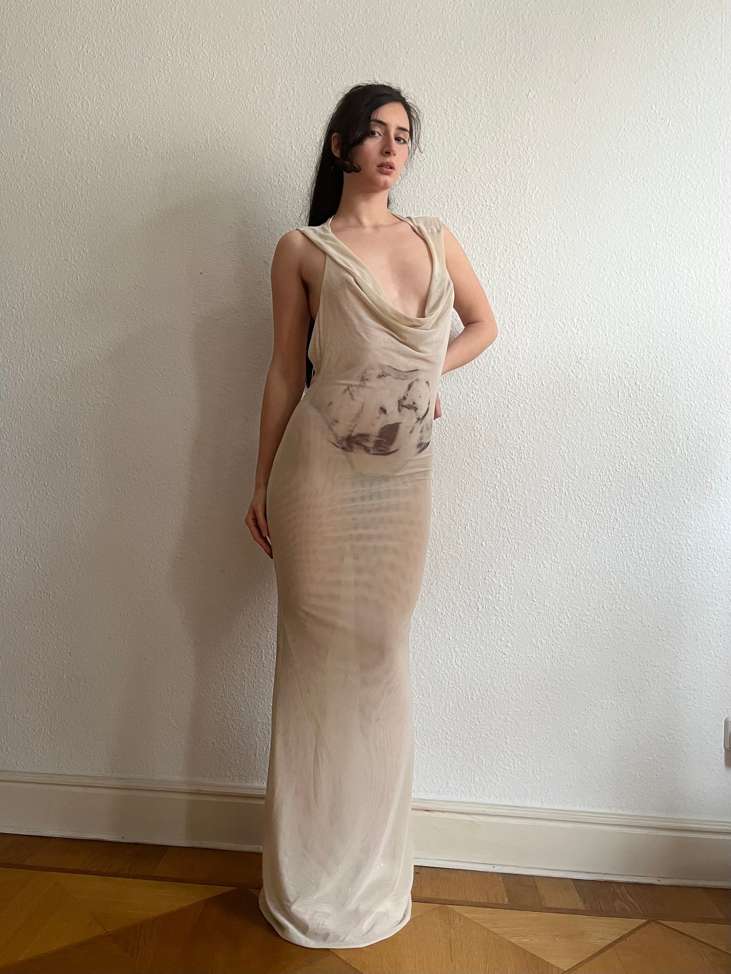 ex-myszka "Mother" double layered dress