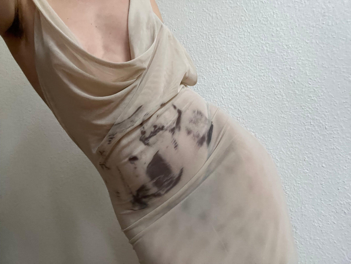 ex-myszka "Mother" double layered dress