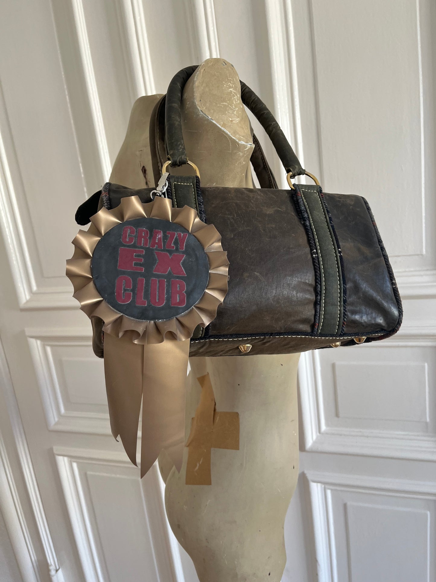 g.b.g.b crazy ex club latex keychain