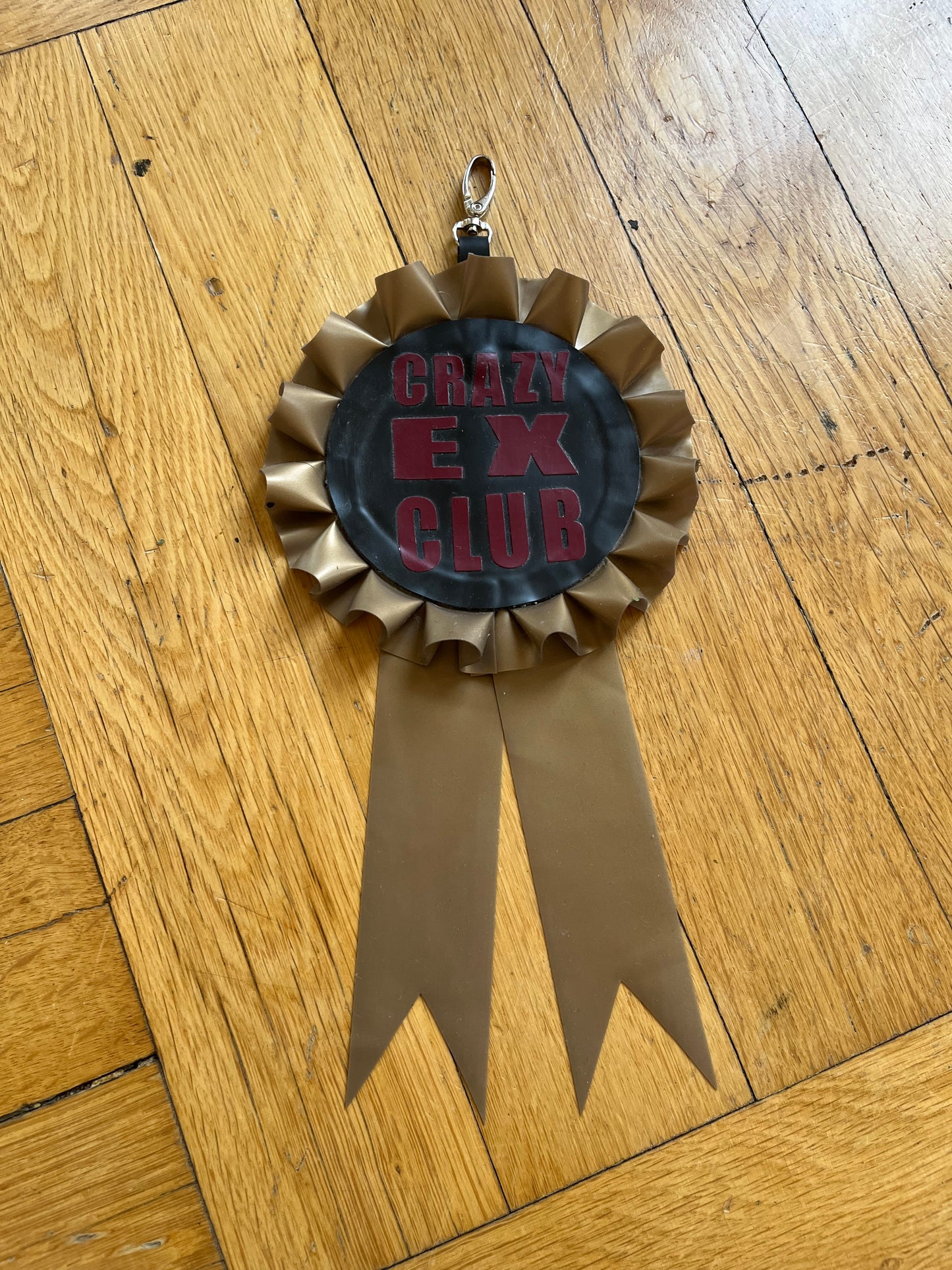 g.b.g.b crazy ex club latex keychain