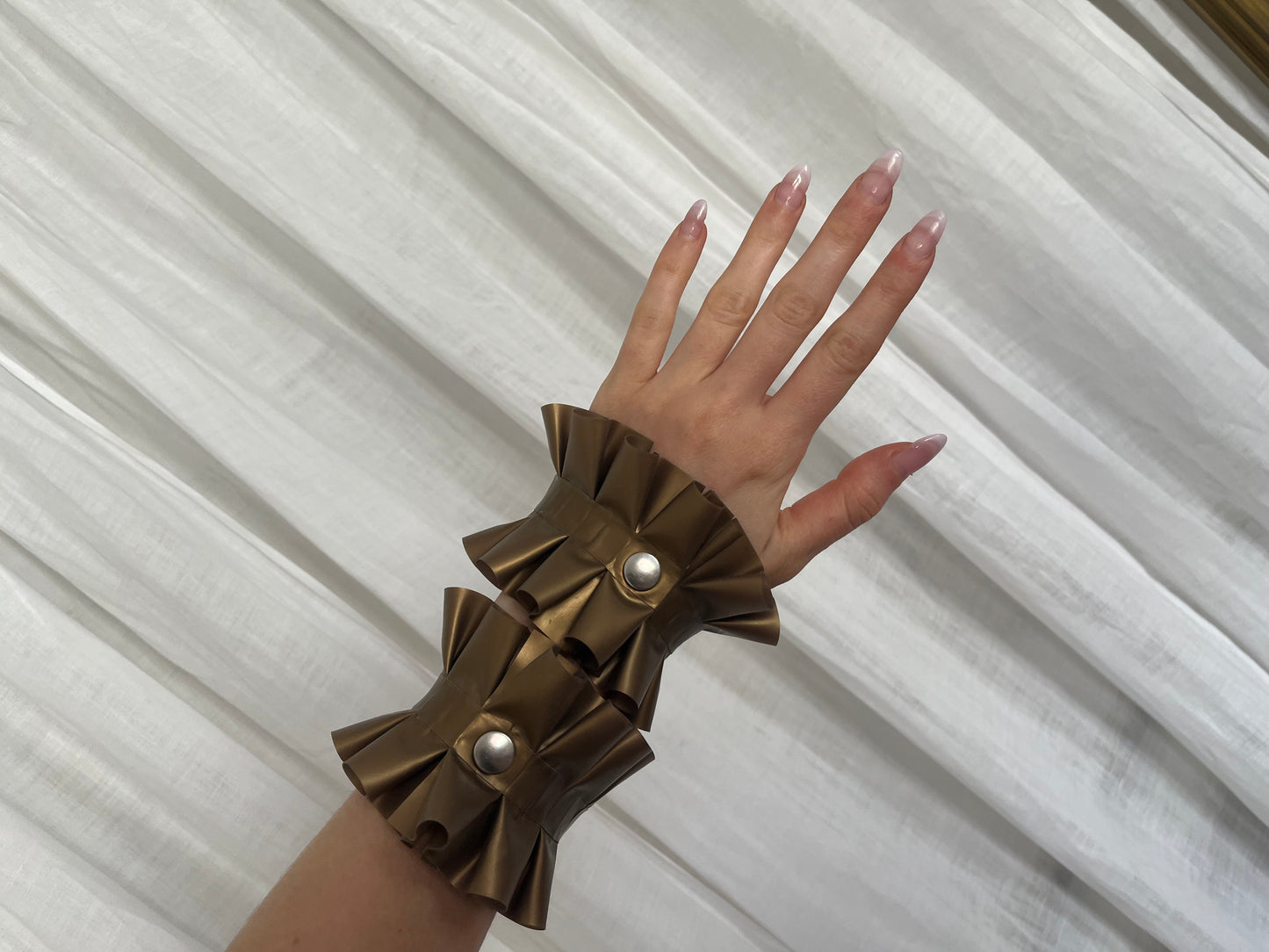 g.b.g.b golden latex bracelets
