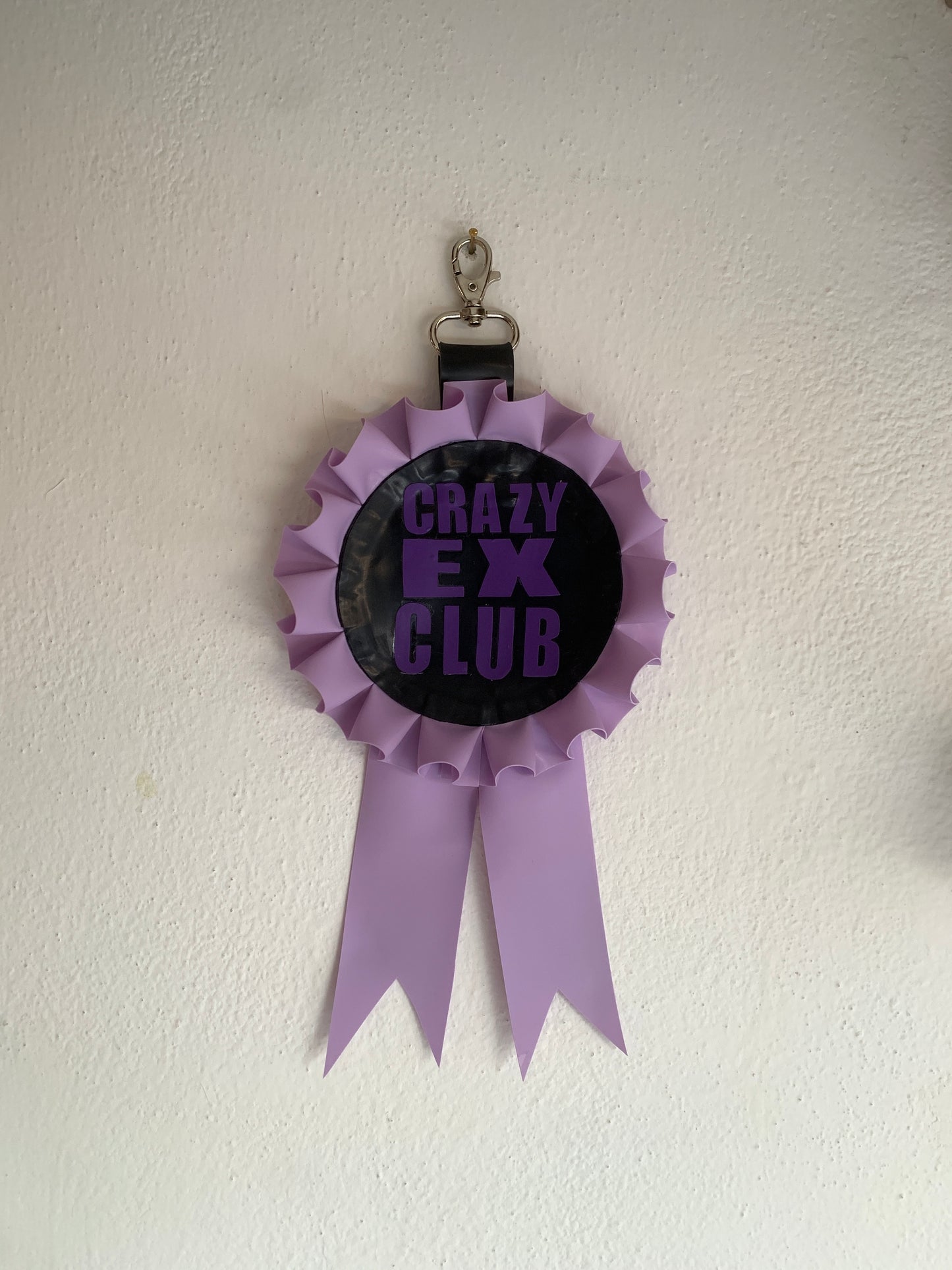 g.b.g.b crazy ex club latex keychain
