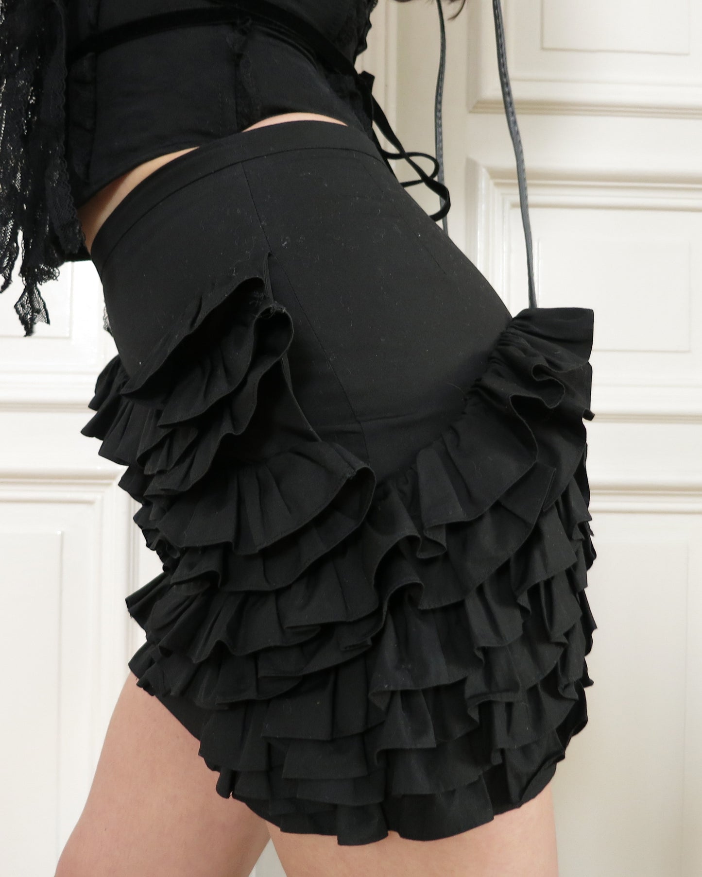 Ruffled skirt