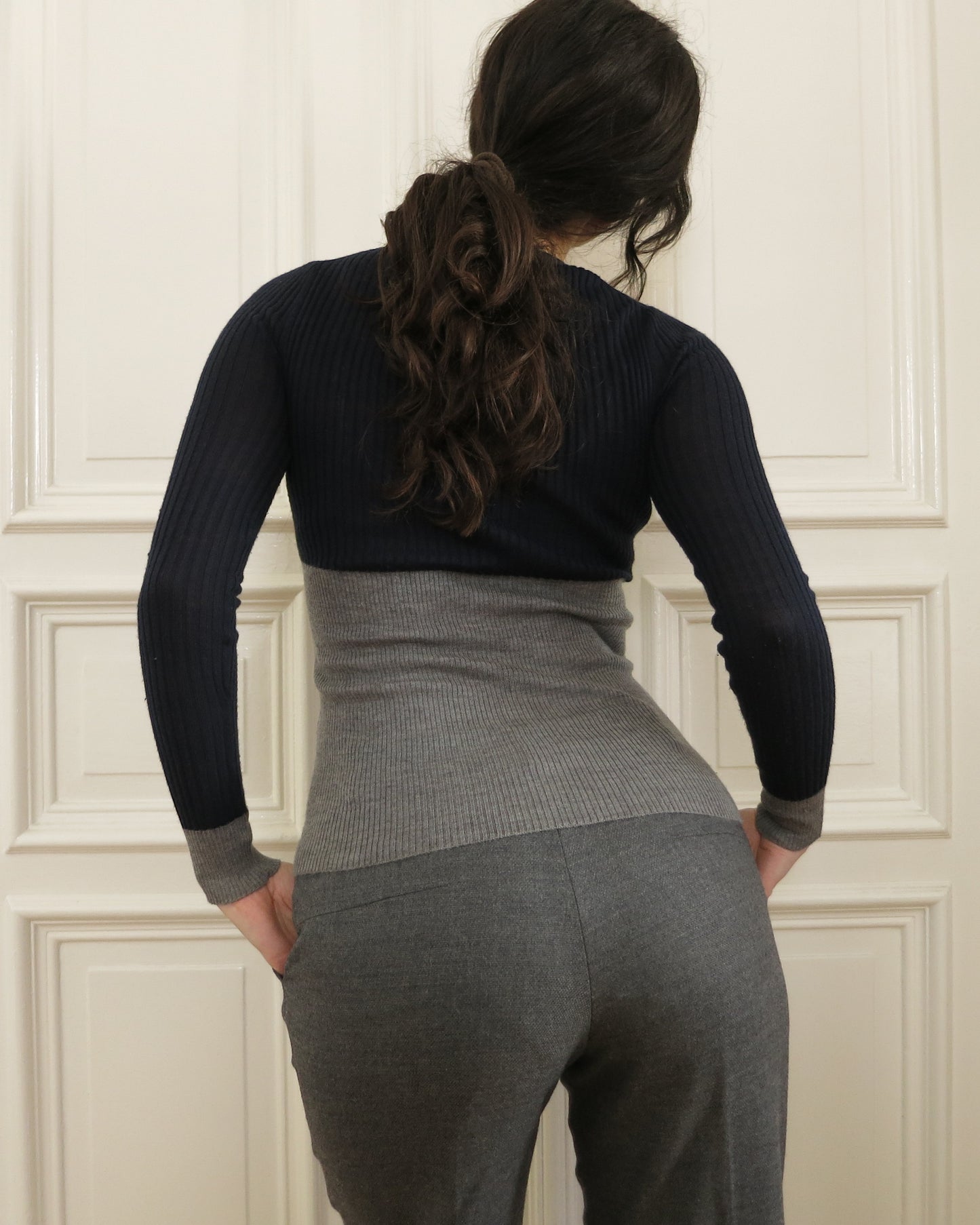 Chic knit office top
