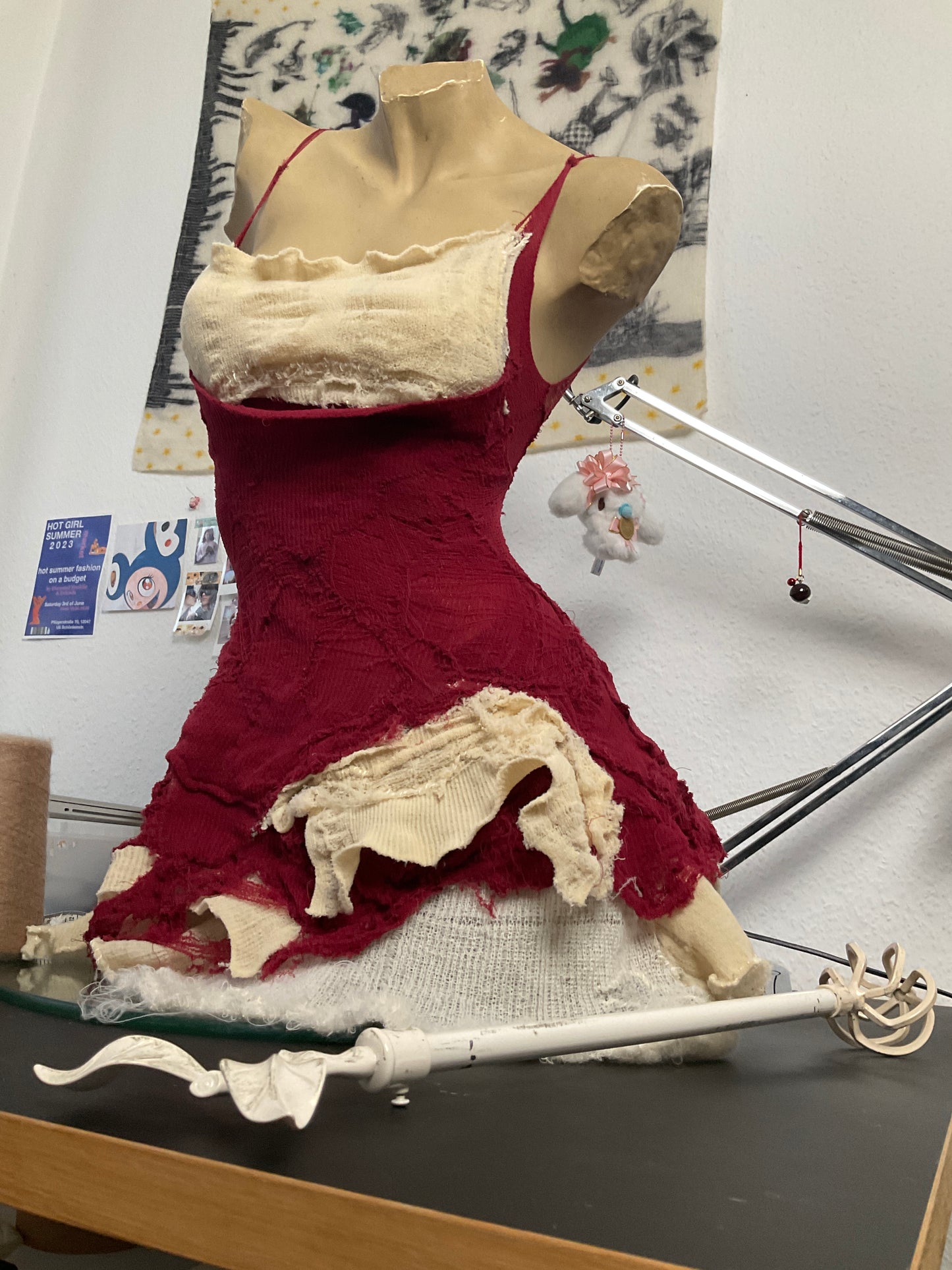 annina red dress