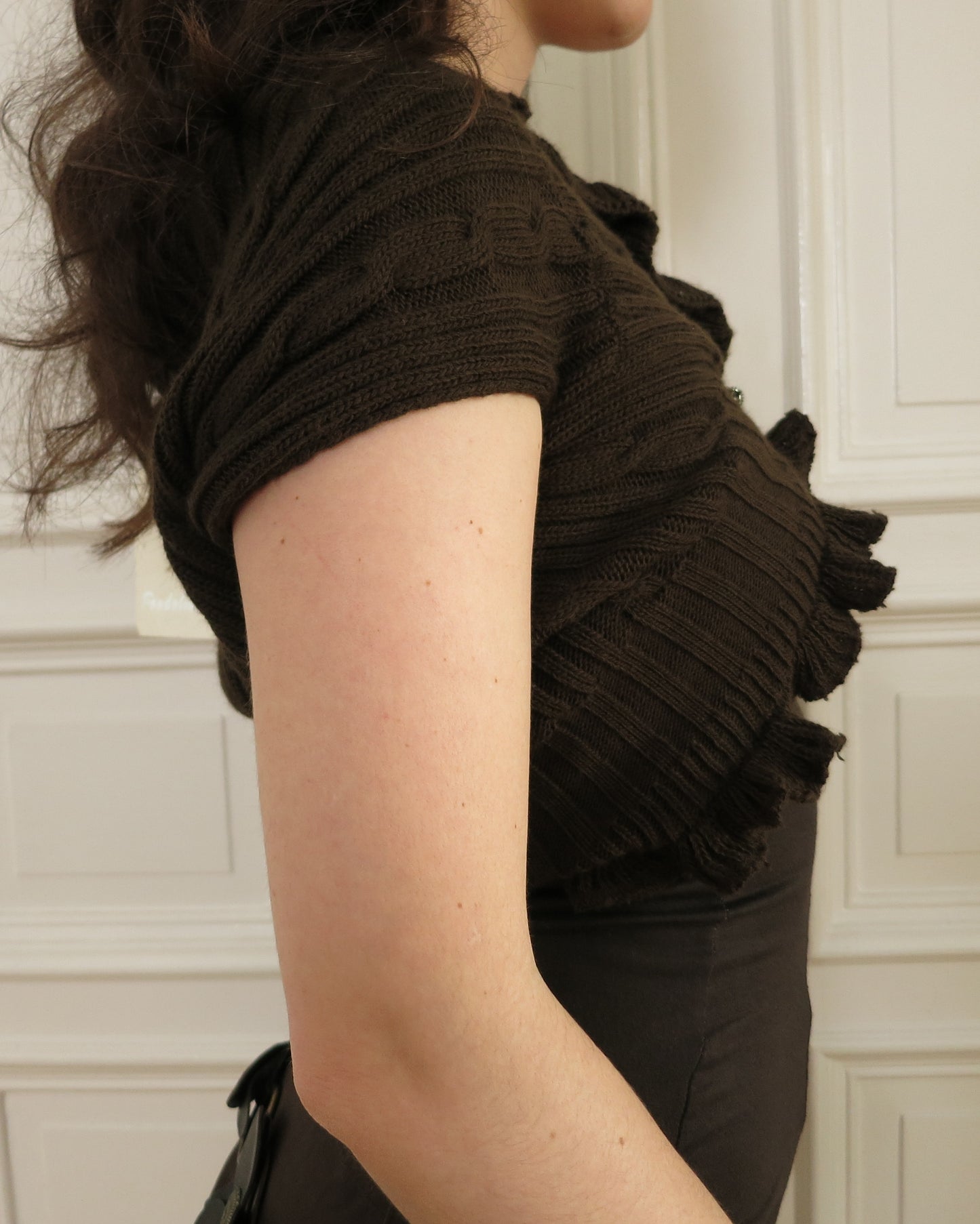 Brown bolero