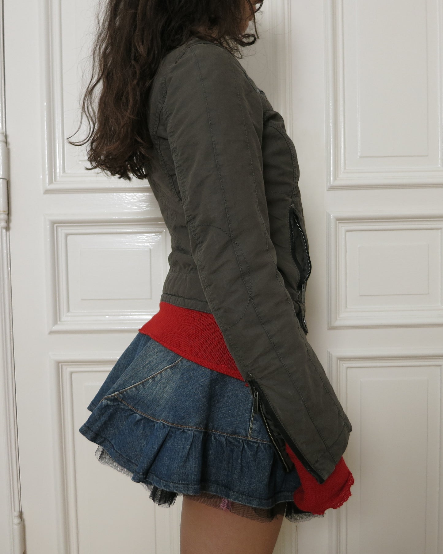 Fall biker jacket