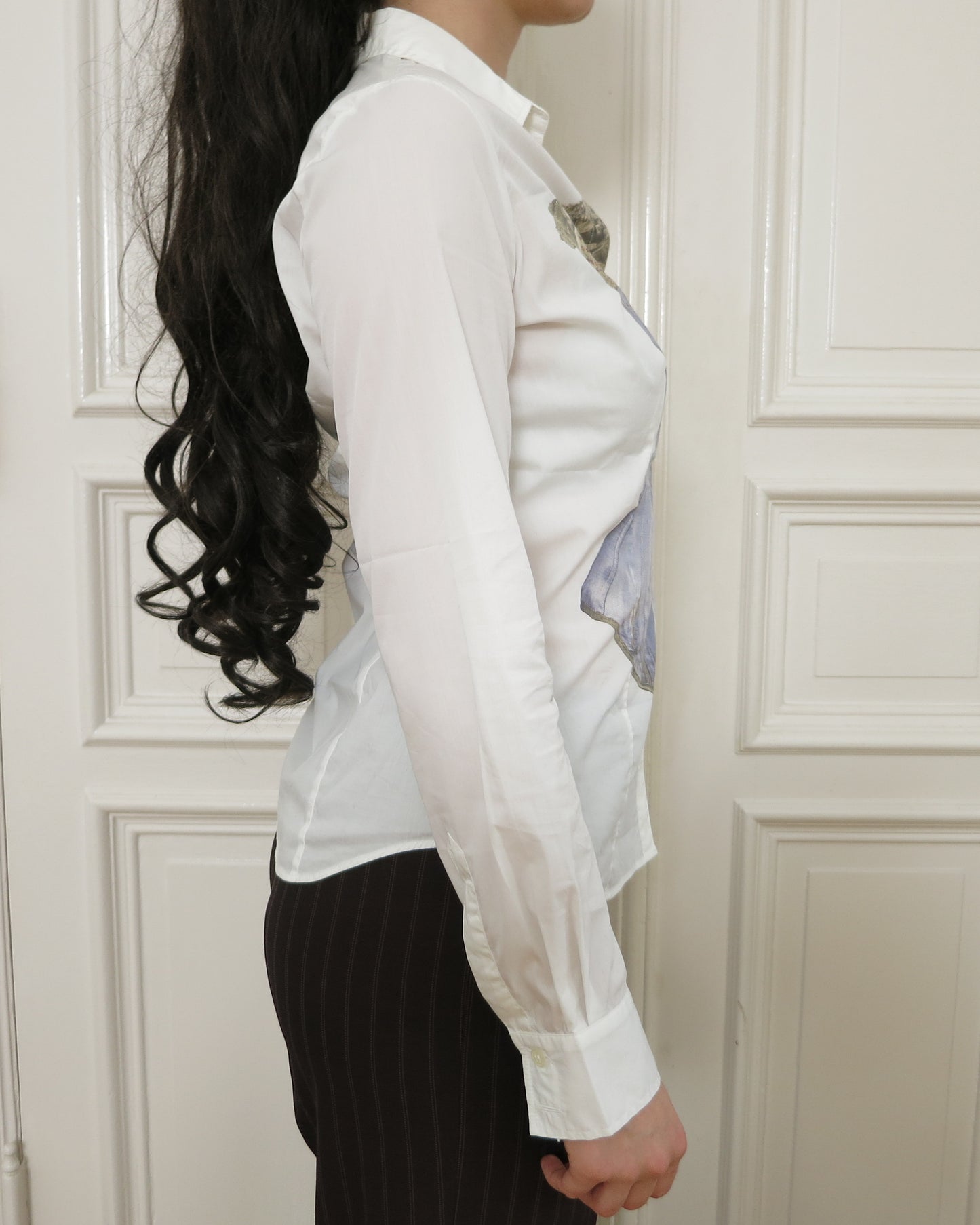 Moschino corset trompe l'oeil shirt