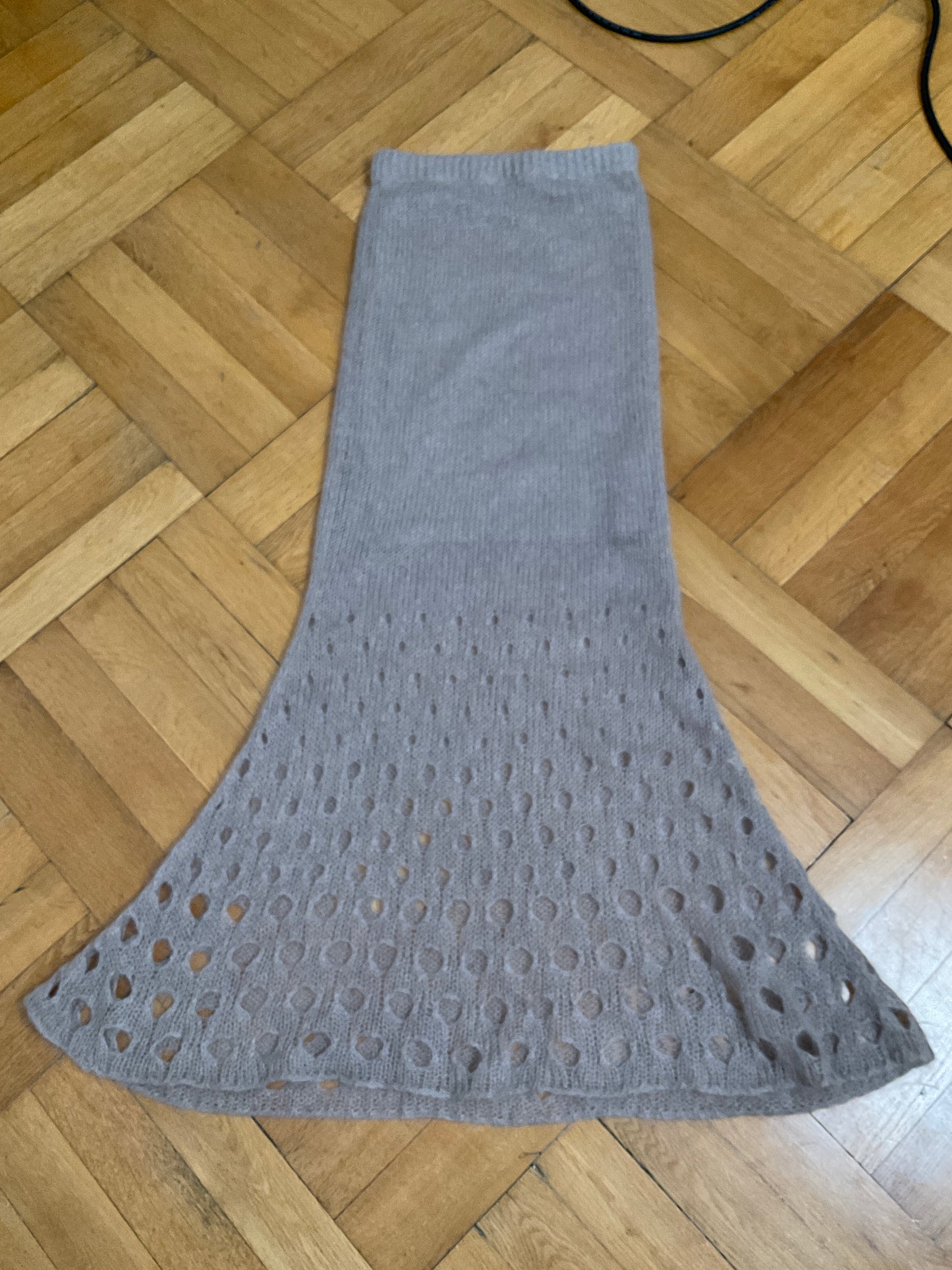 Long mohair skirt/dress