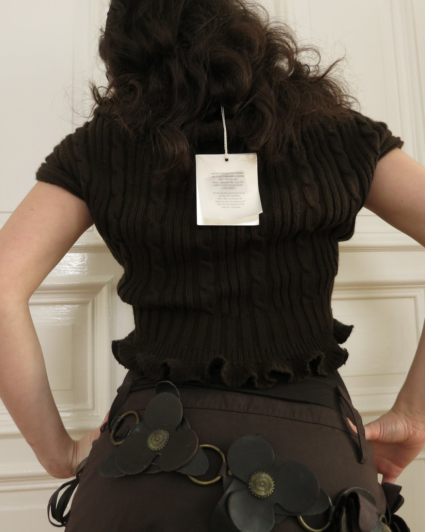Brown bolero