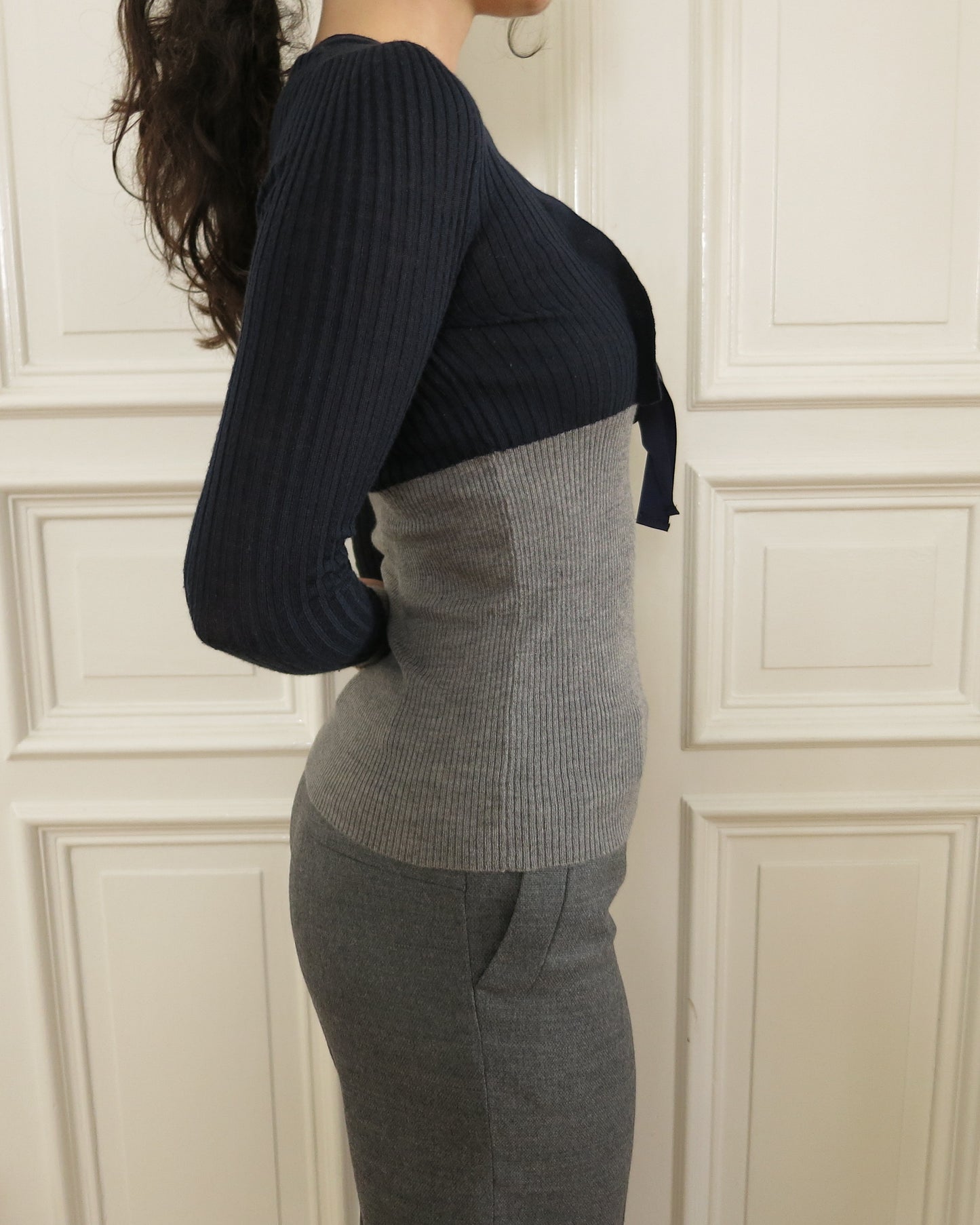 Chic knit office top